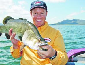 There has been plenty of smaller barra action at Awoonga recently