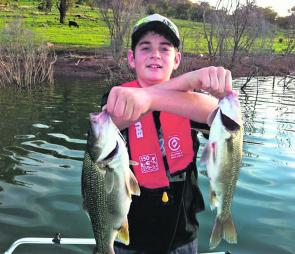 Matt Hodges from Scone with nice bass from Glenbawn taken during the holidays.