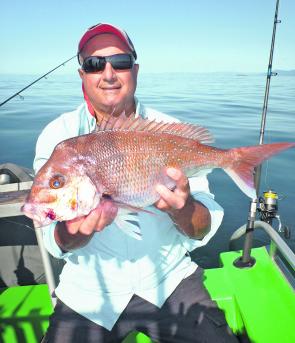 Dave scored this fish at Cape Banks, just out of Botany Bay in a berley trail in 20m.