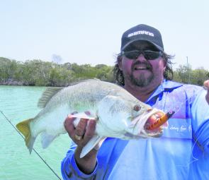 The recent cooler weather has kept the barra quiet, but conditions this month should pick up for this species. 