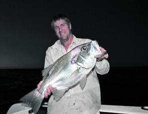 Pearlies don’t get much better than this. They don’t put up much of a fight but they are one of the most palatable fish in the briny.