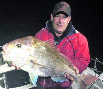 Scott Harper has been repeatedly catching quality snapper from the Corinella area.