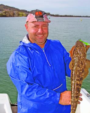 Many of the big rivers on the North Coast are home to good numbers of flathead. Fish of this size are very common and will happily jump on any number of baits or lures.
