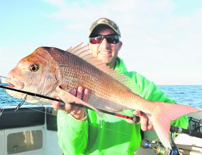 The pier has continued to produce the odd big snapper over the past weeks leading up to December.