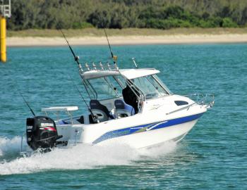 The Tournament 2000 is a 6m cuddy rig with the lot, and is ideal for offshore fishing in every respect. 