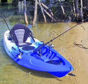 The comfortable seat and array of rod holders will result in a pain free day of fishing.