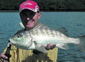 There have been some decent grunter around, which can be caught on lure or bait.