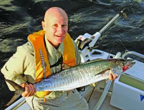 The Spanish mackerel may make a start this month.