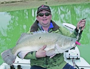 This is what Lake Mulwala is all about: big cod on lures. No other waterway in Australia comes close to producing Murray cod with the consistency that Mulwala does.