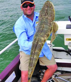 Cooler days that aren’t much good for fishing jacks are a prime time to target flathead.