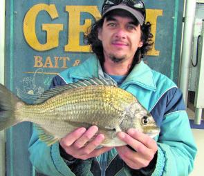 The onset of the colder weather signals the arrival of big bream in the estuaries and on the beaches.
