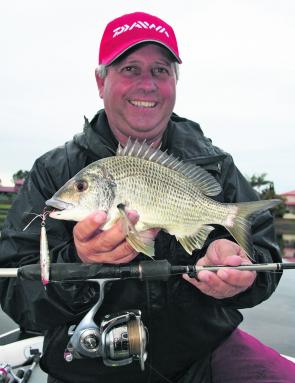 Canal fishing with surface lures can be a year-round proposition.