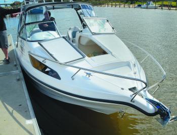 This is one good looking boat. You won’t be feeling any of that boat ramp jealousy with this beaut.