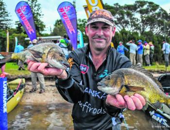 Richard Somerton took out the win again with some cracker 1kg+ bream.
