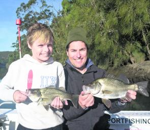 Bass and EPs are back on the hit list and can be found feeding side by side at times, as David and son Riley found out recently.