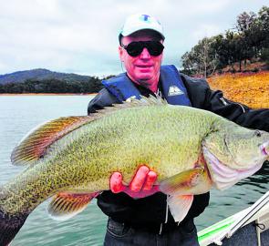 Jimmy Rogers caught this excellent cod while trolling the lake’s edges.