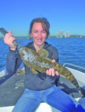 Melissa Arnott discovers October is a great month to chase flathead in the estuaries.