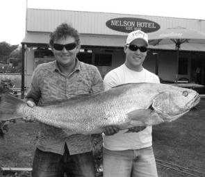 Live mullet and trolled lures have accounted for a few huge Glenelg mulloway lately.
