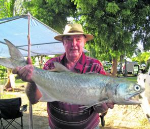 Thumping blue salmon are a feature of Karumba waters at this time of year.