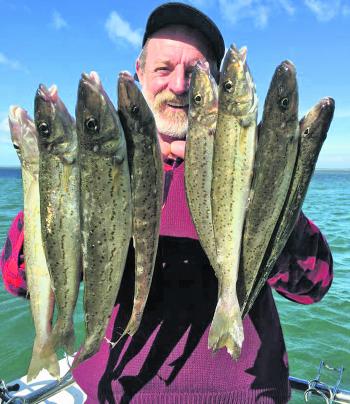 There is no hiding a smile from ear to ear when your hands a full of King George whiting