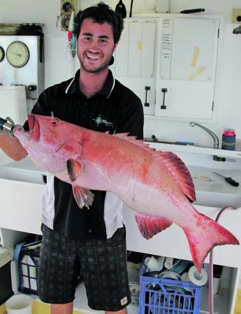 Check out this huge coral trout taken over shoal grounds!
