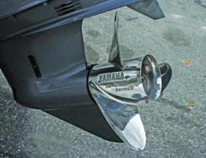 The stainless prop on the big Yamaha converts all that grunt into sparkling performance.