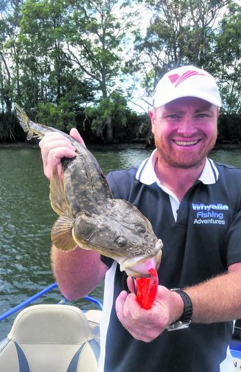 Nathan with a solid Hastings River flatty.