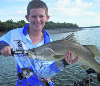 This beautiful barra is a sign of a healthy future fishery. 