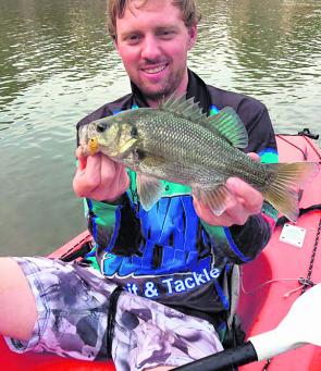 Mitch has been smashin’ the bass as usual, this one from the Macalister. 