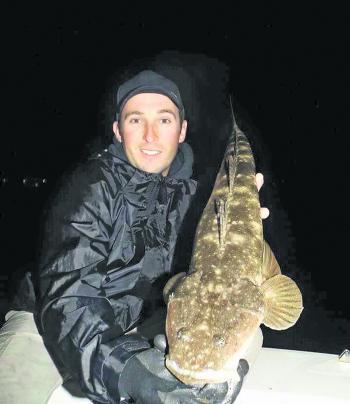 Nathan Wolhuter snagged this cracking Brisbane River flathead