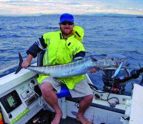 Wahoo will be patrolling anywhere along the 30-50m line south of the Gold Coast seaway and in areas like Nine Mile, gravel patch and Fidos Reef.