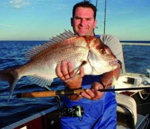 This month you will find good numbers of snapper around, particularly the 24 and 26 Fathom reefs. 