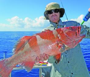 Coral trout will be hungry for a feed, if the weather allows us to get out there.