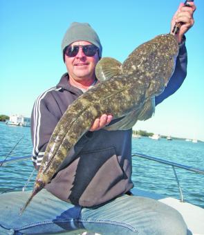 Flathead are the main target this month in the Pin. Twitching plastics or trolling hardbody lures should produce some quality lizards.