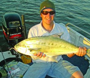 Charles with a 18kg kingfish