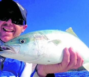 Jamie Harris found out how much fun these fish are on light gear!