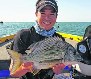 There are plenty of solid bream in the northern bay and they have been in their normal bite pattern.