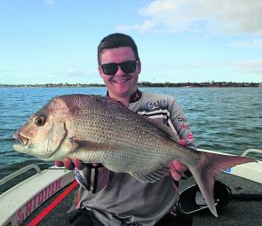 Lately there has been a good summer bite of juvenile snapper, which is a nice treat for anglers who like a hard fighting species.