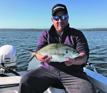 Silver trevally have anglers in the area excited.