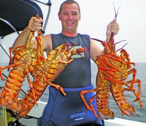 Jay Furniss with some fantastic peninsula Crays!