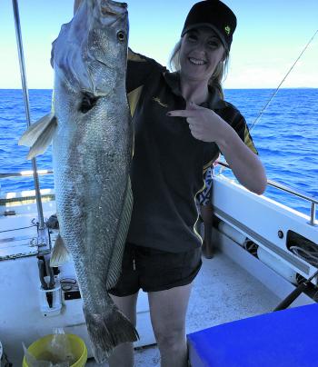 Big mulloway are available in the estuary, all the way out to the wide offshore grounds.