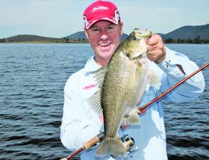 Big fat bass are suckers for a hopped Mask Vib. The Jackall TN60 is the perfect big bass lure.