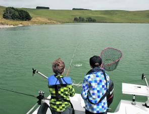 Chinook fishing – fun for all the family.