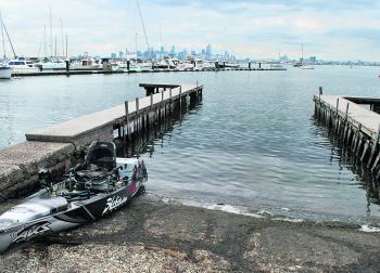 There’s plenty of access option for kayakers in the Hobsons Bay area. 