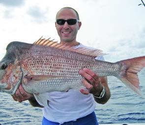 Charles Pace with a snorker of a snapper!