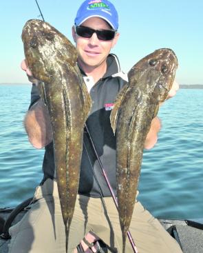 Some impressive flathead have been showing up on the warm shallow flats and the action is expected to continue well into April. 