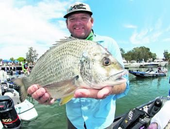 Shaun Egan secured the non-boater crown thanks to quality fish like this.
