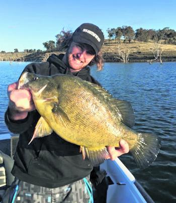 This kind of football size is common in winter, however the bite can be slow. 