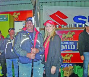 There were plenty of prizes to be won at the Moreton Bay Fishing Classic.