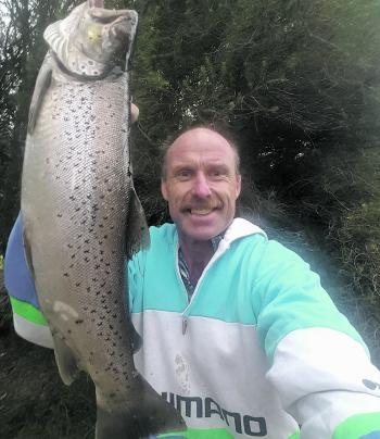 Bruce Ashcroft with a nice brown from the Goulburn.